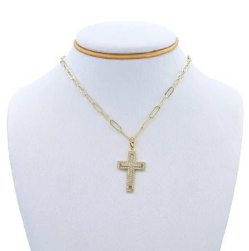 Silver Cross Necklace