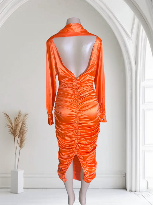 Orange Zara Dress