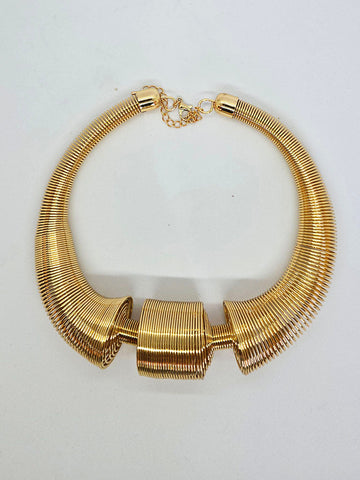 Gold Wire Necklace