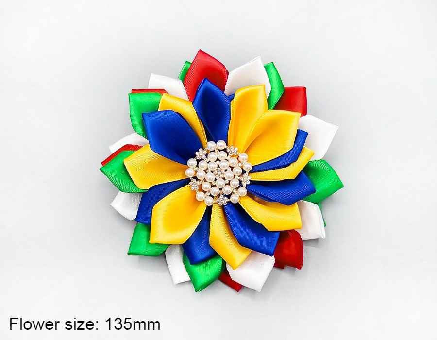 OES Flower Brooch